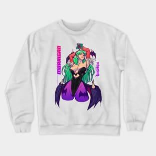 Morrigan Aesland - Darkstalkers Crewneck Sweatshirt